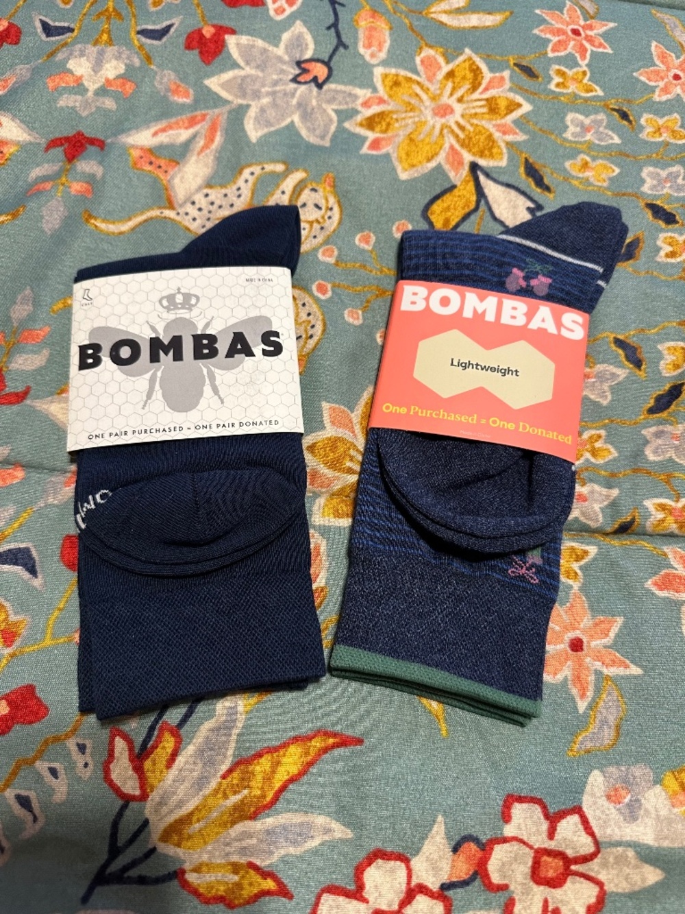 Set of 3 Bombas Socks Size Small